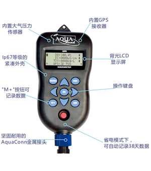 GPS Aquameter手持数据记录仪